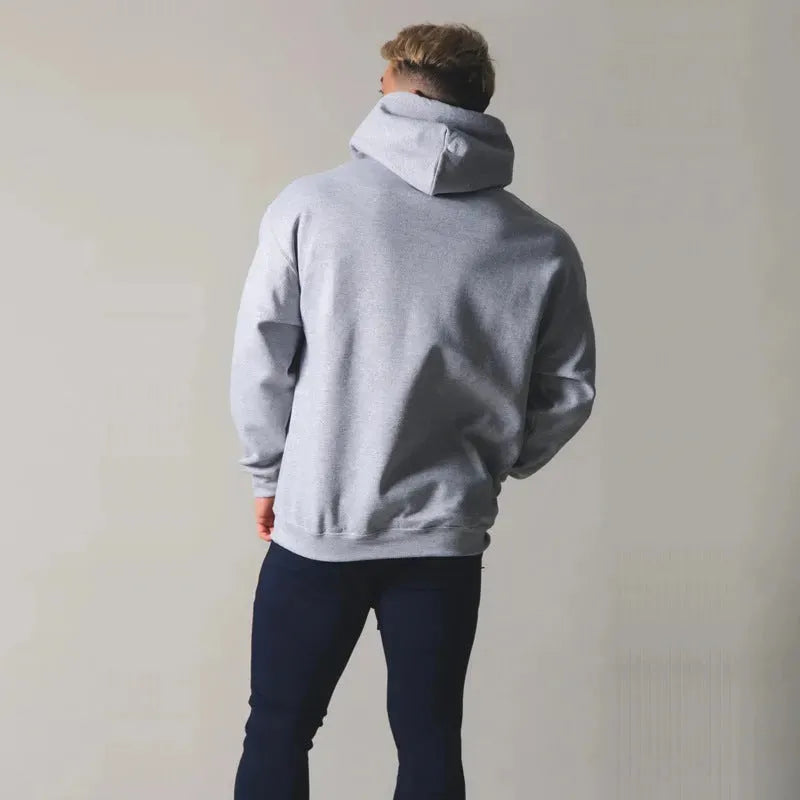 Fashion Simple Men's Hedging Hooded Sweater - Bellarte Enchanté Fashion Simple Men's Hedging Hooded Sweater